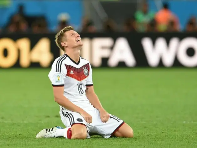 Toni Kroos im WM-Finale 2014