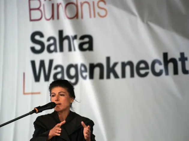 BSW-Kundgebung in Magdeburg