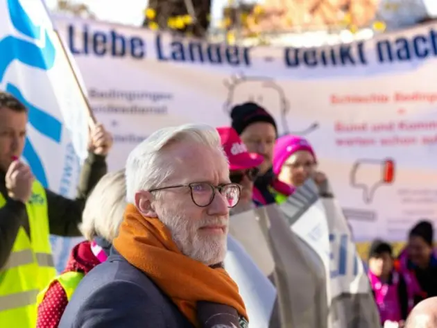 Kundgebung des Thüringer Beamtenbundes