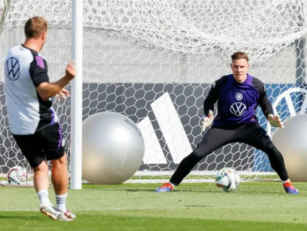 Fußball - Training Nationalmannschaft