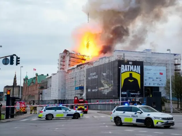 Brand in Kopenhagen