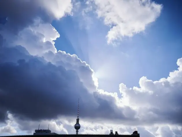 Wolken in Berlin