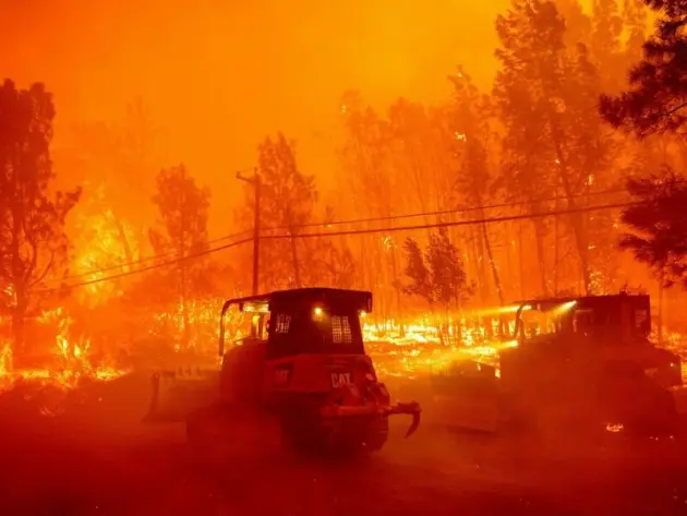 Waldbrand in Kalifornien