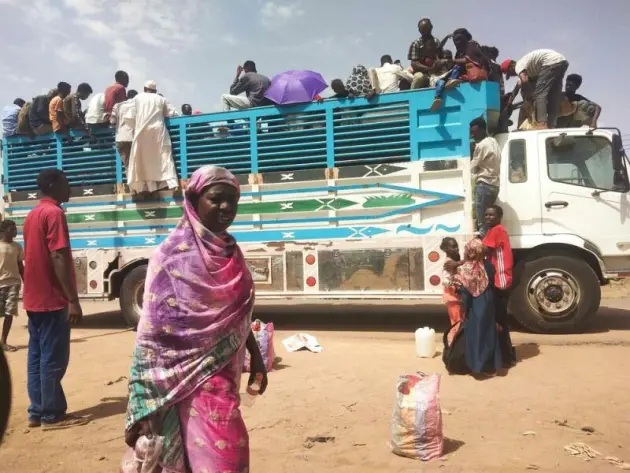 Vertriebene im Sudan