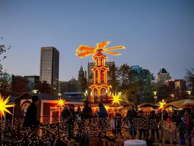 «Christmas Village» in Baltimore