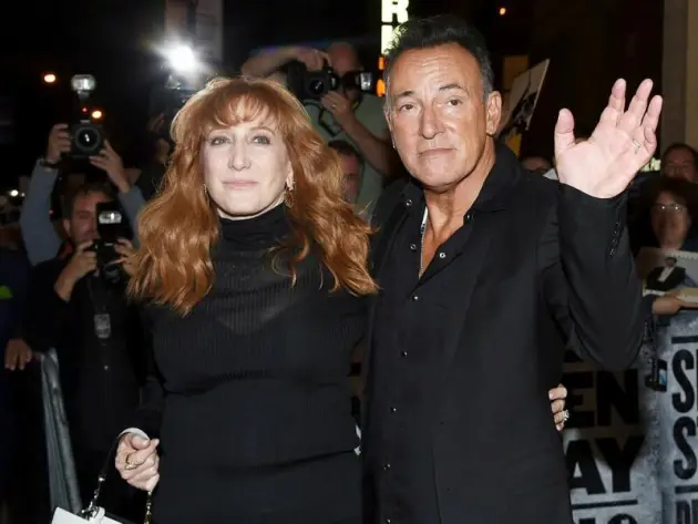 Bruce Springsteen und seine Frau Patti Scialfa