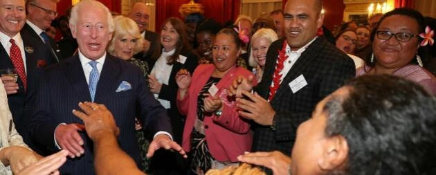 Charles bei  Empfang zu Ehren des Staatenbunds Commonwealth